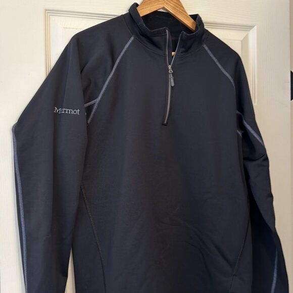 NWOT New Marmot Men's Stretch Fleece 1/2 Zip - Picture 3 of 4